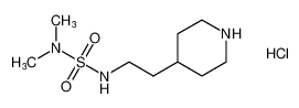 1229625-25-5 structure, C9H22ClN3O2S