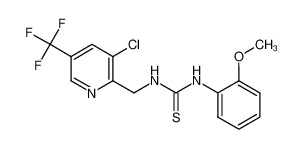 326815-44-5 structure, C15H13ClF3N3OS