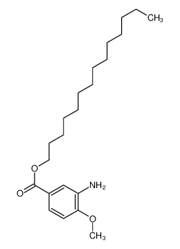 170082-19-6 tetradecyl 3-amino-4-methoxybenzoate