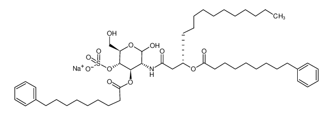 111250-67-0 structure, C50H78NNaO12S