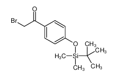 157610-58-7 structure, C14H21BrO2Si