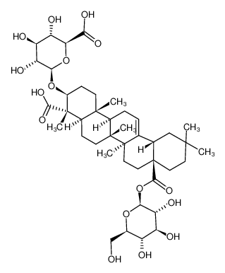 86438-31-5 structure, C42H64O16