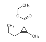 ethyl 2-methyl-3-propylcycloprop-2-ene-1-carboxylate 30762-35-7