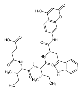 N-Succinyl-Ile-Ile-Trp-7-amido-4-methylcoumarin 133525-12-9