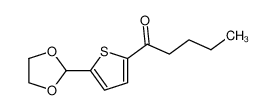 1-[5-(1,3-dioxolan-2-yl)thiophen-2-yl]pentan-1-one 898771-86-3