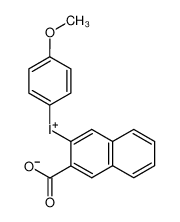 127140-75-4 structure, C18H13IO3