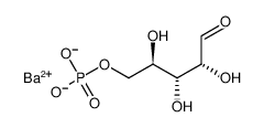 15674-58-5 structure, C5H9BaO8P