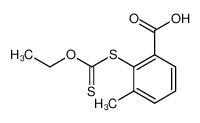 80447-63-8 spectrum, 2-<(ethoxythioxomethyl)thio>-3-methylbenzoic acid