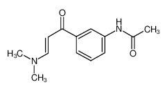 N-[3-[1-(dimethylamino)-3-oxoprop-1-en-2-yl]phenyl]acetamide 96605-61-7