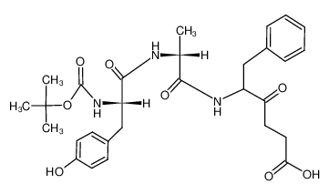 100242-08-8 structure, C29H37N3O8