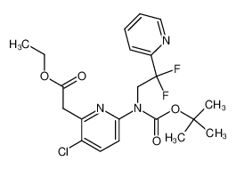 855998-55-9 structure, C21H24ClF2N3O4