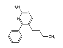 5-丁基-4-苯基嘧啶-2-胺