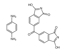 benzene-1,4-diamine,5-(1,3-dioxoisoindole-5-carbonyl)isoindole-1,3-dione 26023-21-2