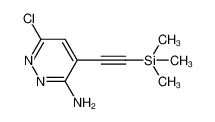 6-氯-4-((三甲基甲硅烷基)乙炔)吡嗪-3-胺