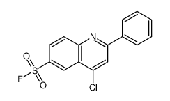 4-chloro-2-phenylquinoline-6-sulfonyl fluoride 31241-25-5