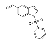 671215-62-6 1-(benzenesulfonyl)indole-5-carbaldehyde