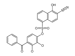 三(6-重氮-5-氧代-5,6-二氢-1-萘磺酸)-4-苯甲酰基-1,2,3-苯三(酚)酯