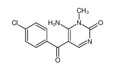 353285-41-3 6-amino-5-(4-chlorobenzoyl)-1-methylpyrimidin-2-one