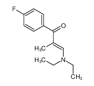 (E)-3-(diethylamino)-1-(4-fluorophenyl)-2-methylprop-2-en-1-one 65201-27-6