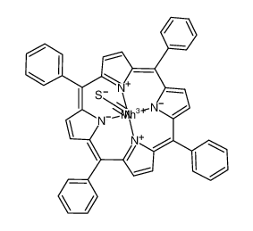 82613-97-6 structure, C45H29MnN5S++