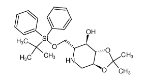 531515-06-7 spectrum, (3aS,6R,7aS,7R)-6-(tert-butyldiphenylsilanyloxymethyl)-2,2-dimethyl-hexahydro-1,3-dioxolo[4,5-c]pyridin-7-ol