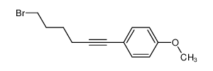 92078-68-7 1-(6-bromohex-1-yn-1-yl)-4-methoxybenzene