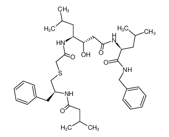 124339-15-7 structure, C37H56N4O5S