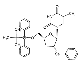 125440-15-5 structure, C32H36N2O4SeSi