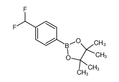 2-[4-(difluoromethyl)phenyl]-4,4,5,5-tetramethyl-1,3,2-dioxaborolane 1234319-14-2