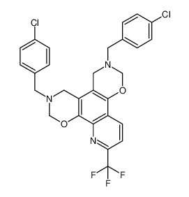 39478-67-6 structure, C28H22Cl2F3N3O2