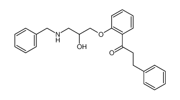 1-(2-(3-benzylamino-2-hydroxypropoxy)phenyl)-3-phenyl-1-propanone 178691-47-9