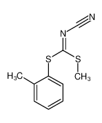 METHYL (2-METHYLPHENYL) CYANOCARBONIMIDODITHIOATE 152381-92-5