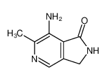 7-amino-6-methyl-2,3-dihydropyrrolo[3,4-c]pyridin-1-one 5428-93-3