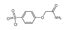 4-氨基甲酰甲氧基-苯磺酰氯