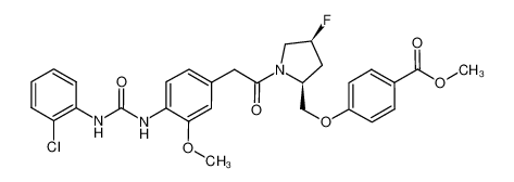 317356-31-3 structure, C29H29ClFN3O6