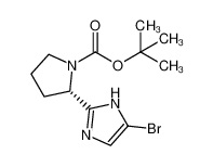 (S)-2-(5-溴-1H-咪唑-2-基)-吡咯烷-1-羧酸叔丁酯