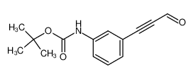 tert-butyl (3-(3-oxoprop-1-yn-1-yl)phenyl)carbamate 151721-61-8