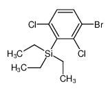 Silane, (3-bromo-2,6-dichlorophenyl)triethyl- 802984-55-0