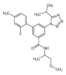 1000585-56-7 structure, C22H26FN5O2