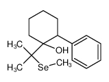 105593-82-6 1-(2-methylselanylpropan-2-yl)-2-phenylcyclohexan-1-ol