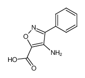 4-amino-3-phenylisoxazole-5-carboxylic acid 5994-00-3