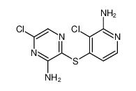 3-[(2-Amino-3-chloro-4-pyridinyl)thio]-6-chloro-2-pyrazinamine 1801693-86-6