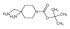 4-氨基-4-(氨基甲基)哌啶-1-羧酸叔丁酯