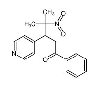 74362-00-8 4-methyl-4-nitro-1-phenyl-3-pyridin-4-ylpentan-1-one