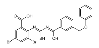 586393-79-5 structure, C22H16Br2N2O4S