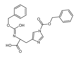 35016-67-2 spectrum, (2S)-2-(phenylmethoxycarbonylamino)-3-(1-phenylmethoxycarbonylimidazol-4-yl)propanoic acid