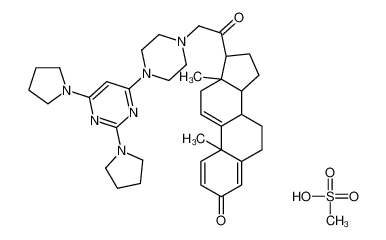 111668-89-4 structure, C38H54N6O5S