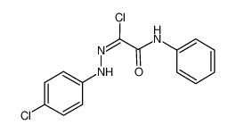 2-氯-2-[2-(4-氯苯基)肼基]-N-苯乙酰胺