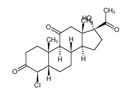 114160-28-0 spectrum, 4β-chloro-17-hydroxy-5β-pregnane-3,11,20-trione