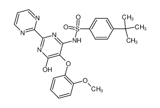 174227-14-6 structure, C25H25N5O5S